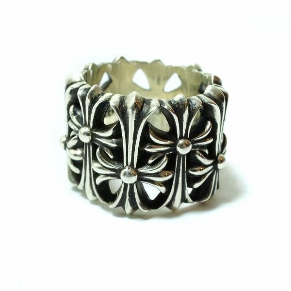 クロムハーツ セメタリー クロス シルバー リング / CHROME HEARTS cemetery cross ring