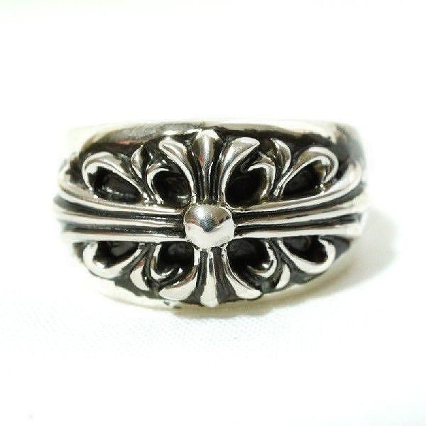 クロムハーツ フローラルクロス シルバー リング / CHROME HEARTS floral cross silver ring