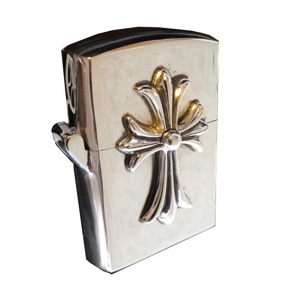 クロムハーツ CH クロス シルバー ジッポ ライター / CHROME HEARTS CH Cross silver zippo lighter -  クロムハーツ専門店【CHROME HEARTS】