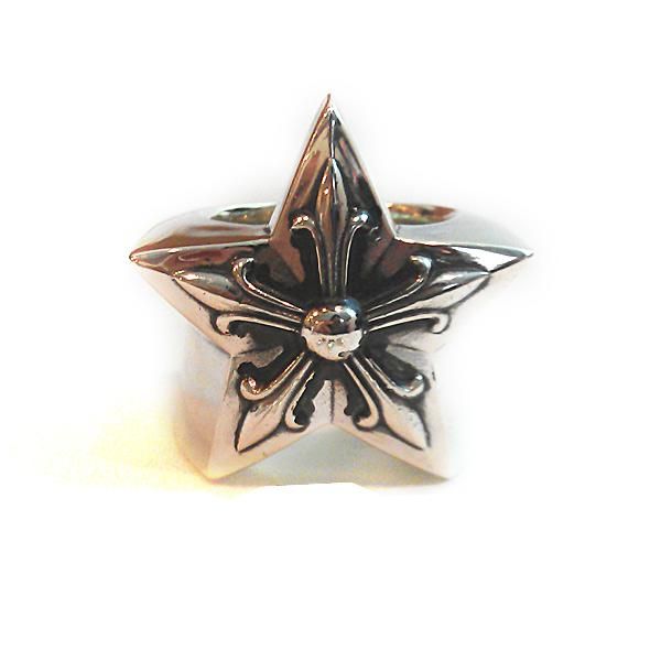 クロムハーツ スター ラージ シルバー リング Chrome Hearts Star Large Silver Ring