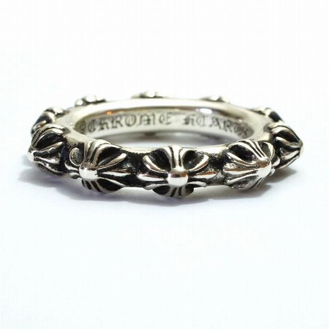 クロムハーツ クロスバンド リング / CHROME HEARTS Cross Band Silver Ring