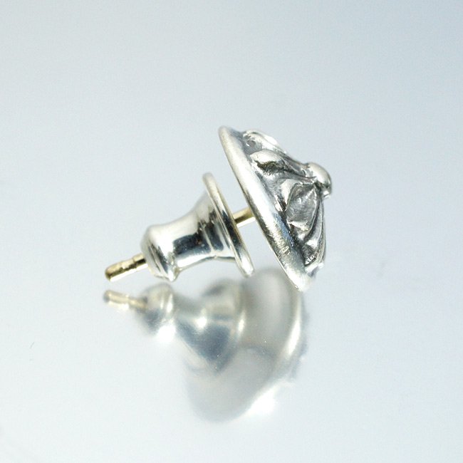 クロムハーツ ピアス クロスボール with ダイヤモンド / CHROME HEARTS Cross Ball Earring with  Diamond
