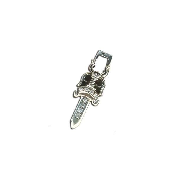 クロムハーツ ＃１０ ダガー チャーム ダイヤモンド / CHROME HEARTS dagger charm with diamond