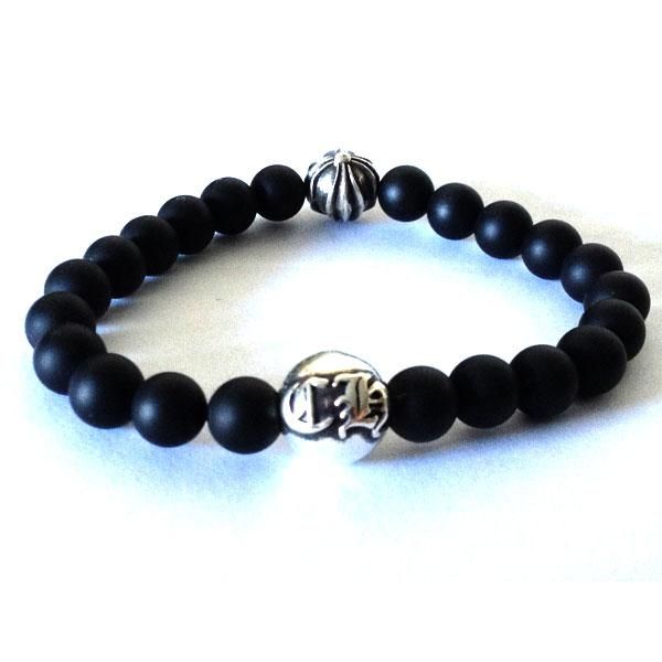 クロムハーツ ビーズブレスレット ブラック オニキス CHプラス / CHROME HEARTS Beads ONYX Bracelet -  クロムハーツ専門店【CHROME HEARTS】