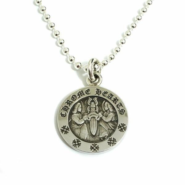 クロムハーツ エンジェル メダル V2 ペンダント / CHROME HEARTS Angel Medal Silver Pendant