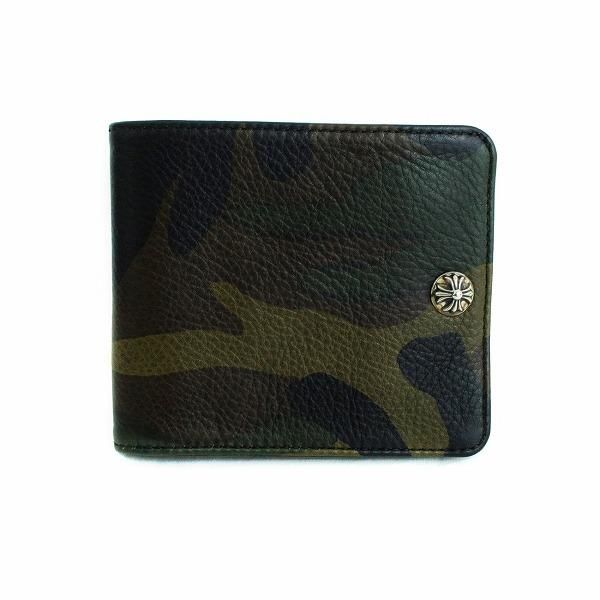 レア！クロムハーツ 財布 １スナップ カモ ウォレット / CHROME HEARTS 1 Snap wallet Camo