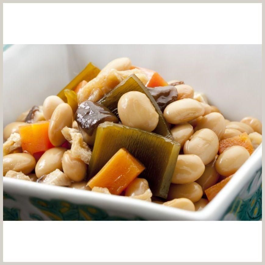 大豆の水煮250g（煮大豆）| 化学調味料不使用、国産の有機大豆で