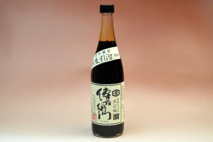 傳右衛門たまり三年熟成 生引溜醤油- 720ml