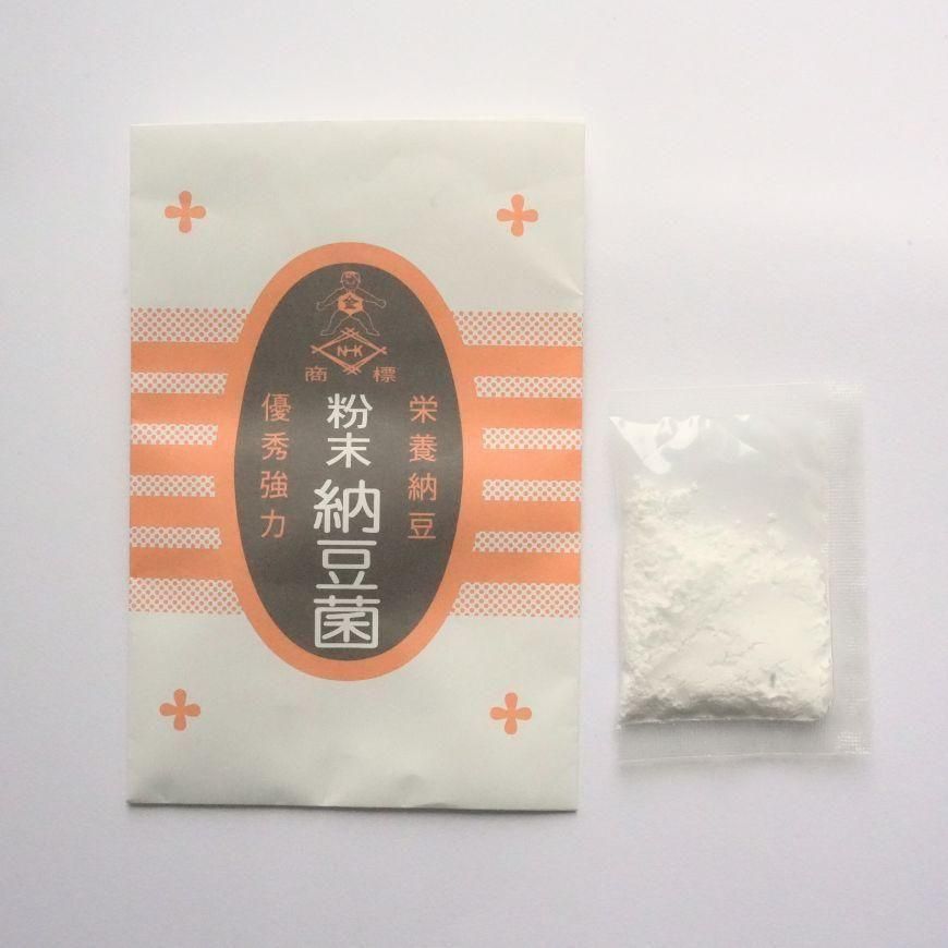 粉末納豆菌4g（原料大豆60kg分） -成瀬発酵科学研究所-【送料無料