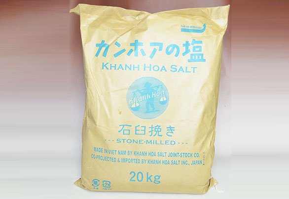 カンホアの塩（石臼挽き）20ｋｇ（お徳用・業務用）