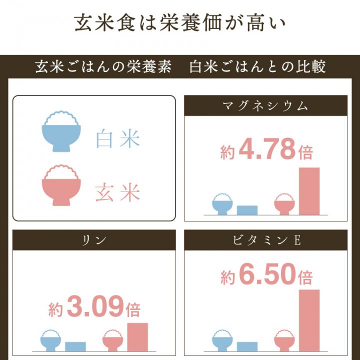 ヒノヒカリ玄米（おがた健康農園特製 無農薬・無肥料栽培）5kg