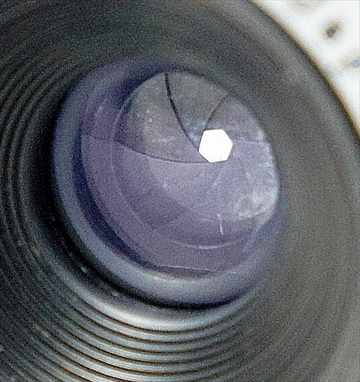 CanonLense28mmF3.5絞り関連の状態