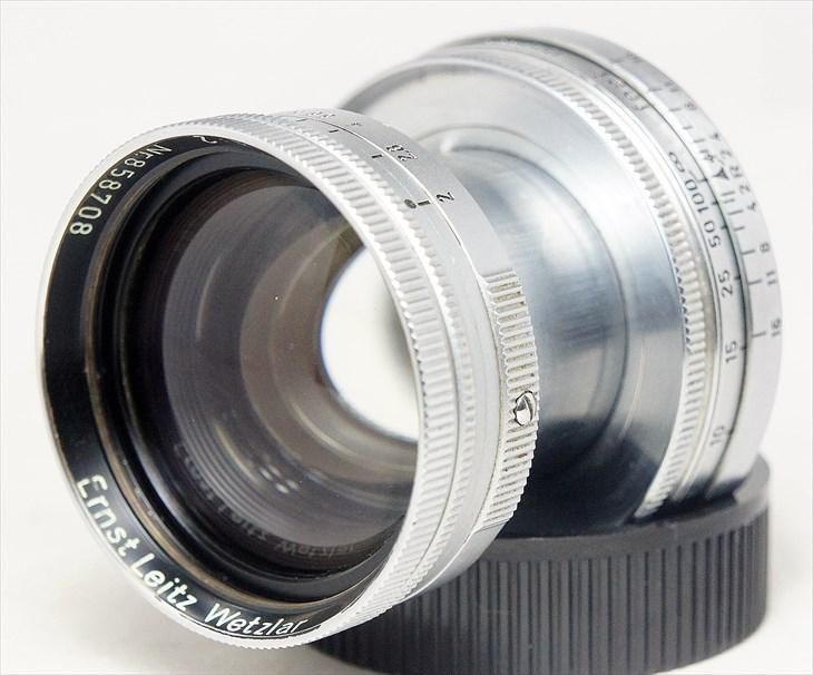 直売価格 OH済 Leica ライカ ズミタール Summitar 50mm 5cm f2 - カメラ