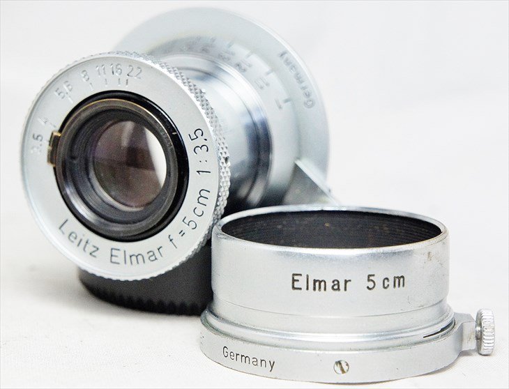 FISON付きでお得でキレイなレンズ♪ 赤Elmar（赤エルマー）50mmF3.5 ...