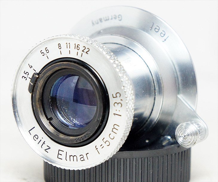 まずはエルマーから♪ Elmar（エルマー）50mmF3.5ブルーコーティング