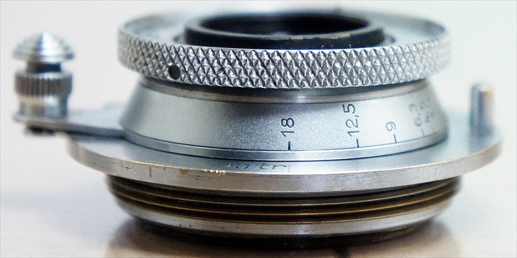 動作も光学系も問題なし！Elmar（エルマー）35mmF3.5 分解清掃済み