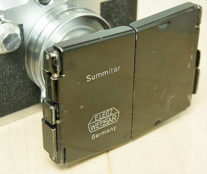 フィルムカメラLeitz(Leica): Summitar用折り畳みフード SOOPD