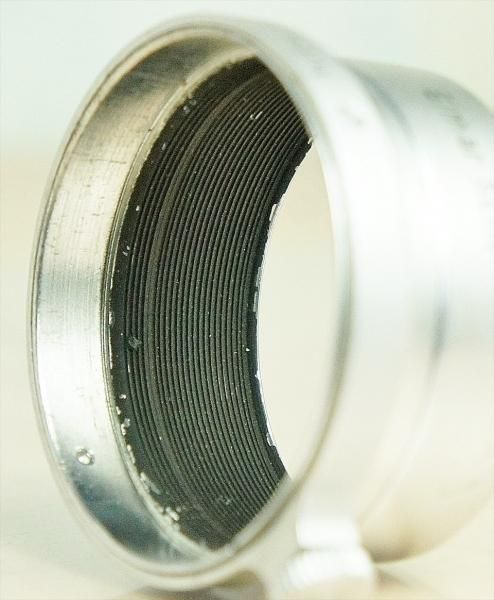 Elmar(エルマー）50mmF3．5用レンズフード FISON Summarに