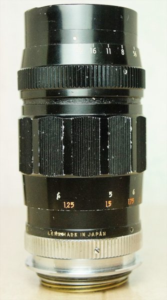 レンズフィルターついてます Komura（コムラー）105mmF3.5 レンズ清掃済み