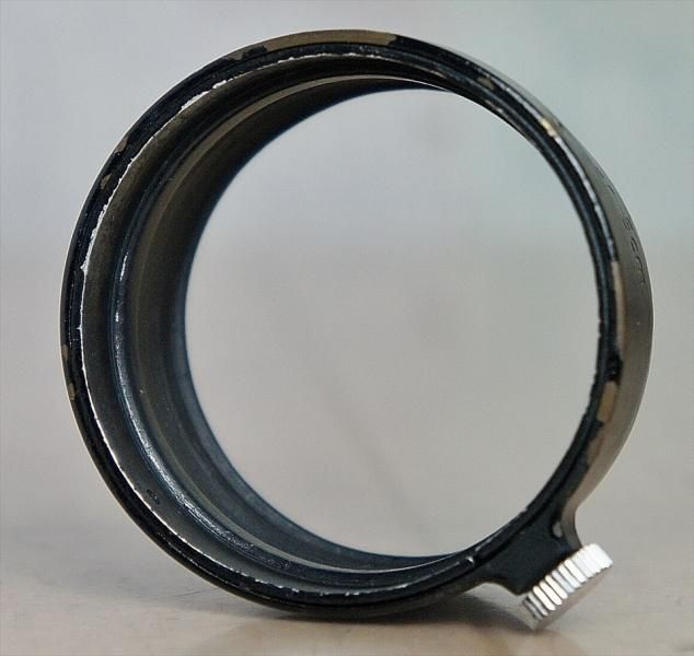 Elmar(エルマー）50mmF3.5用レンズフード FISON 後塗りブラック