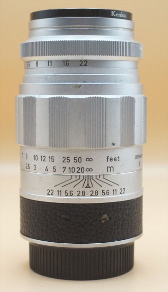 いい写りのレアレンズ！！ 中望遠レンズElmarit（エルマリート）90mmF2.8 整備済み