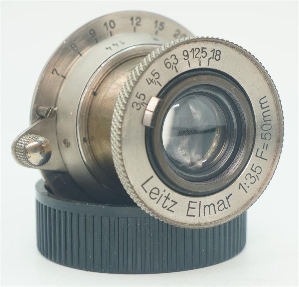 ショートの全回転♪ ニッケルエルマー（Elmar）50mmF3.5 整備済み