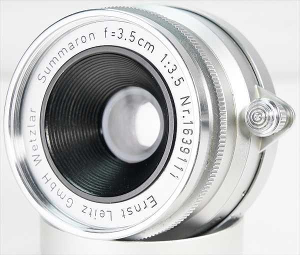 【希少】Leitz Summaron 3.5cm F3.5 Lマウント 後期外観