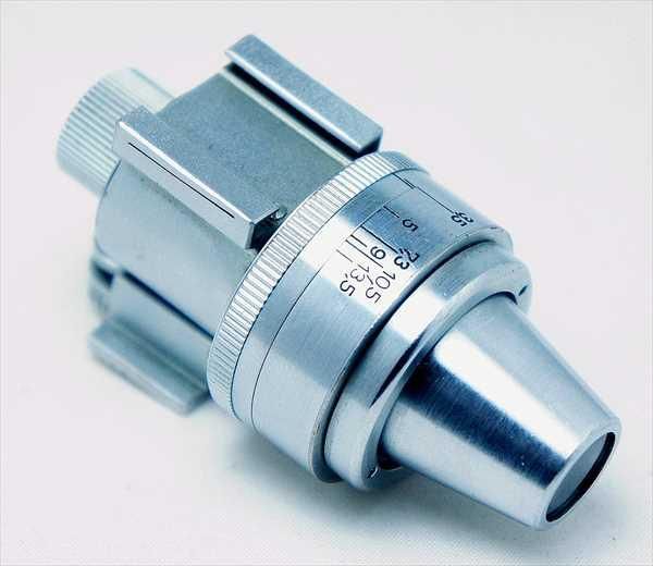 35mm～135mmの画角を持つユニバーサルファインダー VIDOM 分解