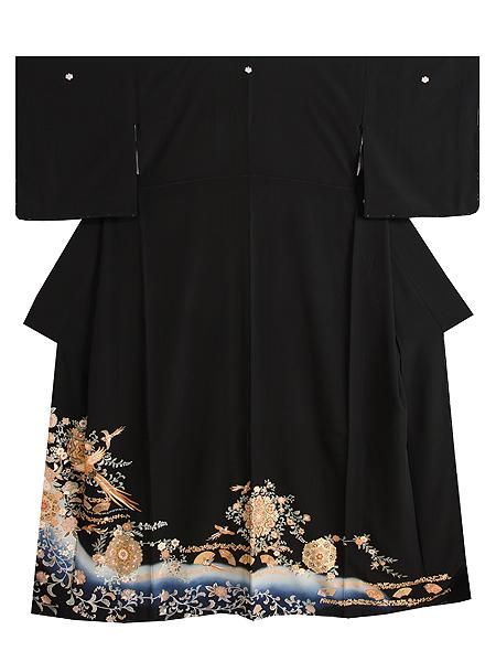 K188☆送料込み❣️ 黒留袖 着物 4枚 まとめ売り❣️ 留袖レンタル 黒留袖レンタル ts189 特選金彩箔 スワロフスキー