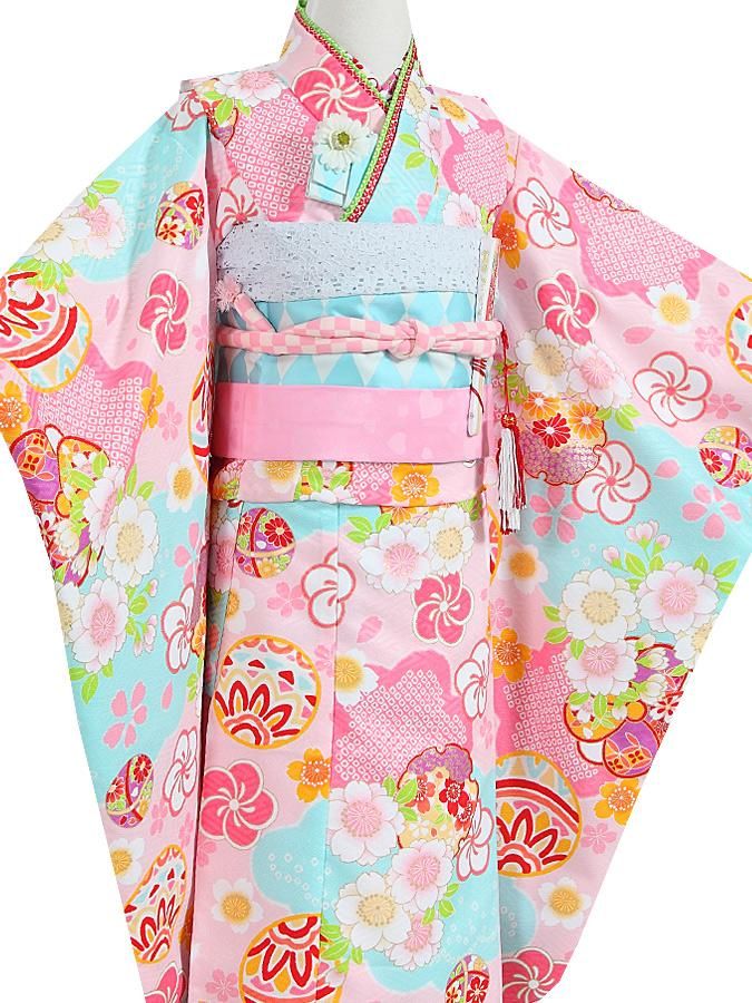 ■ちゅん■ 楽天市場】七五三 着物 7歳 フルセット レンタル 753 7歳女の子