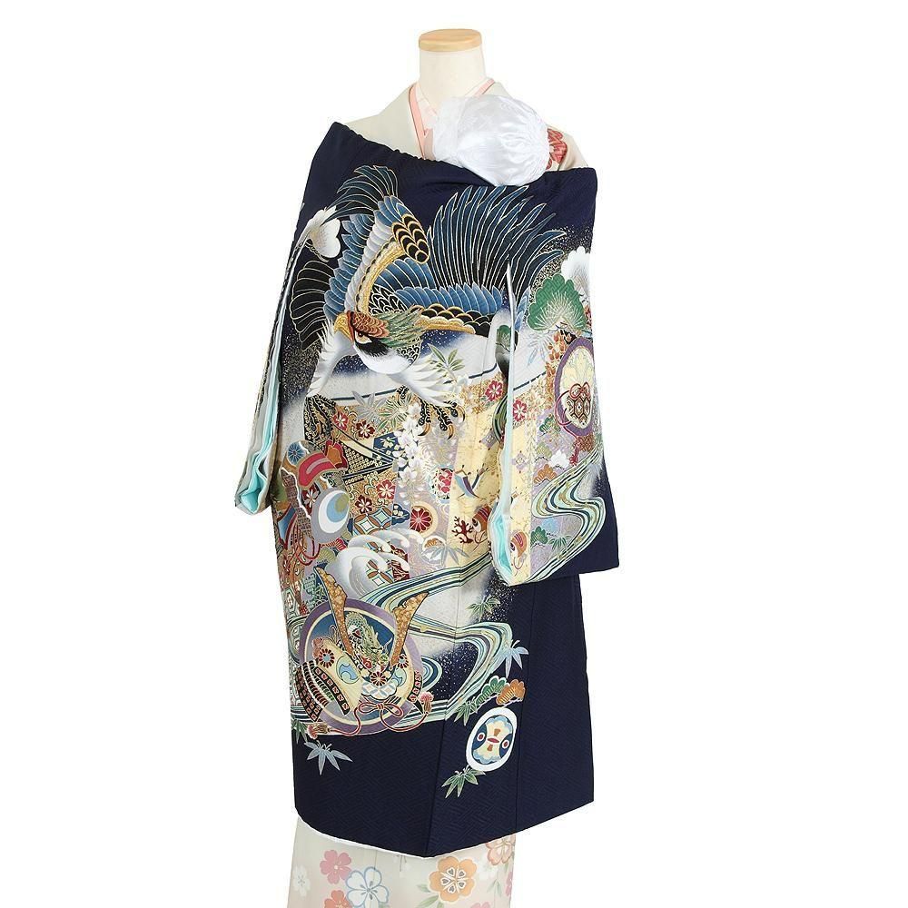 命名書プレゼント中／お宮参り着物、男児産着（初着）レンタル-京都