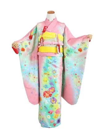 七五三着物レンタル-7歳女の子 -着物の宅配レンタル 京都きくやネット