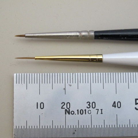 i-Craft  シュトライヒェン-ピンセル　スーパーコリンスキー細書筆 Mサイズ