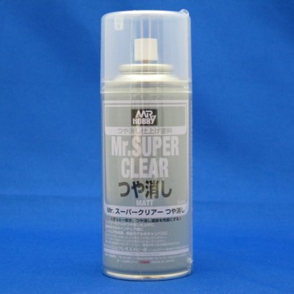 GSIクレオス Mr.スーパークリアー（溶剤系スプレー） つや消し