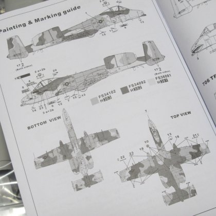 トランペッターモデル 1/32 A-10A サンダーボルトⅡ - プラモデルの工具・材料のセレクトショップ アイテムクラフト item-Craft