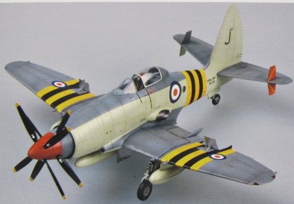 トランペッターモデル 1/48ウェストランド ワイバーンS.4 - プラモデル