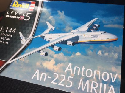 ドイツレベル 1/144 アントノフ An-225 ムリーヤ - プラモデルの工具・材料のセレクトショップ アイテムクラフト item-Craft