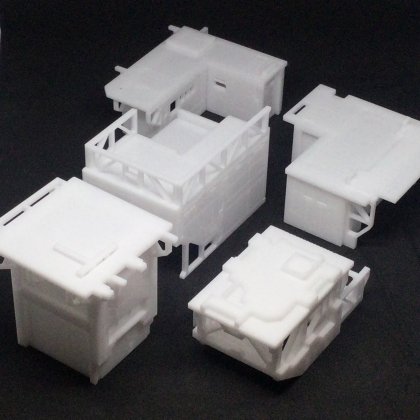 フィニッシャーズ 1/35サイズ 建築模型ユニット 各種 - プラモデルの