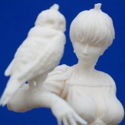 左手工房 月光の狩人 レジン製胸像キット -プラモデルの工具・材料のセレクトショップ アイテムクラフト item-Craft