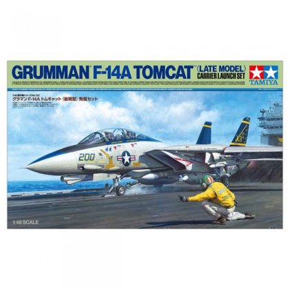 タミヤ 1/48 グラマン F-14A トムキャット (後期型) 発艦セット - プラモデルの工具・材料のセレクトショップ アイテムクラフト  item-Craft