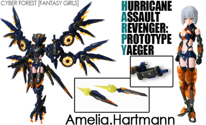 NUKE MATRIX H.A.R.P.Y. Amelia.Hartmann 1/12 FANTASY GIRLS 3 | プラモデル -  プラモデルの工具・材料のセレクトショップ アイテムクラフト item-Craft