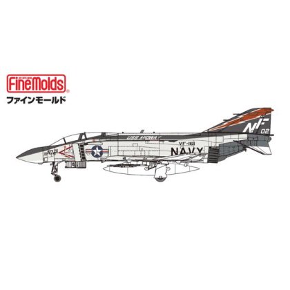 ファインモールド 1/72 アメリカ海軍 F-4J 戦闘機 “ミッドウェイ