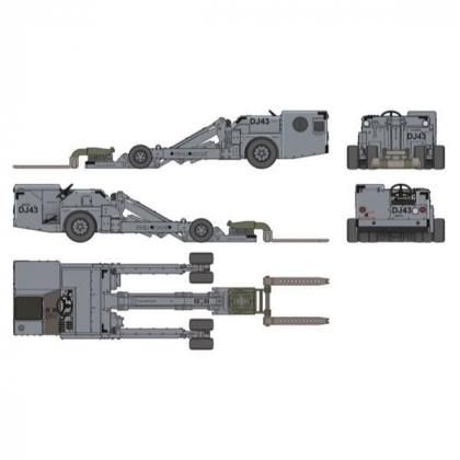 ZIMIモデル | 1/48 U.S. ウェポン カート - プラモデルの工具