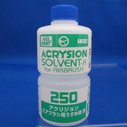 GSIクレオス　新水性カラー　エアブラシ用アクリジョン専用うすめ液　改 250ml- item-Craft-アイテムクラフト　 講師オススメの模型用材料・工具の厳選ショップ