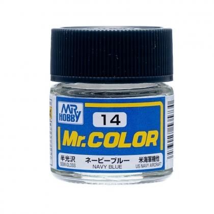 GSIクレオスMr.カラー C14 ネービーブルー 半光沢- プラモデルの