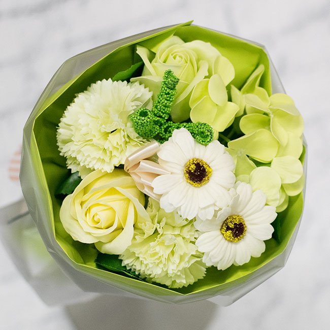 お花の入浴剤バスフレグランスソープ-ミックスブーケM|花を楽しむ通販ショップ《ケイコレクション》
