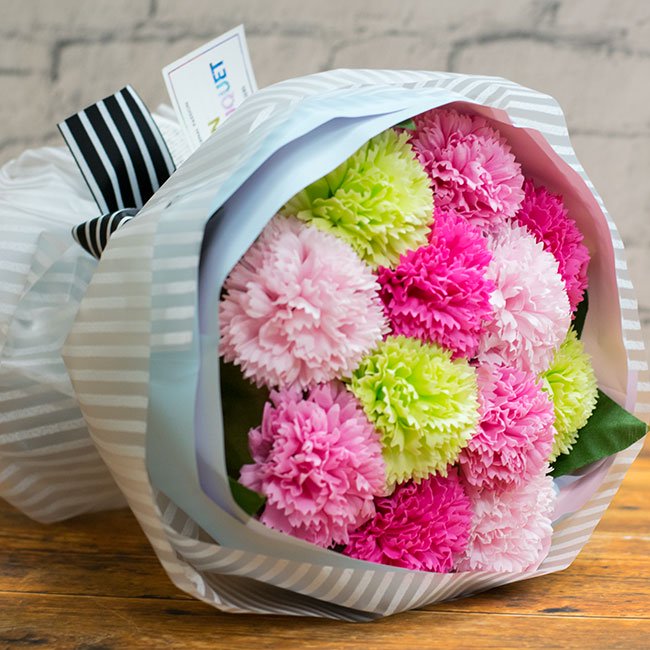 お花の入浴剤バスフレグランスソープ カーネーションダズンブーケ 花を楽しむ通販ショップ ケイコレクション
