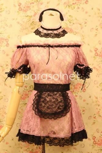 PredatorRat、パラソルネット、コラボメイド服 パラソルネット メイド服