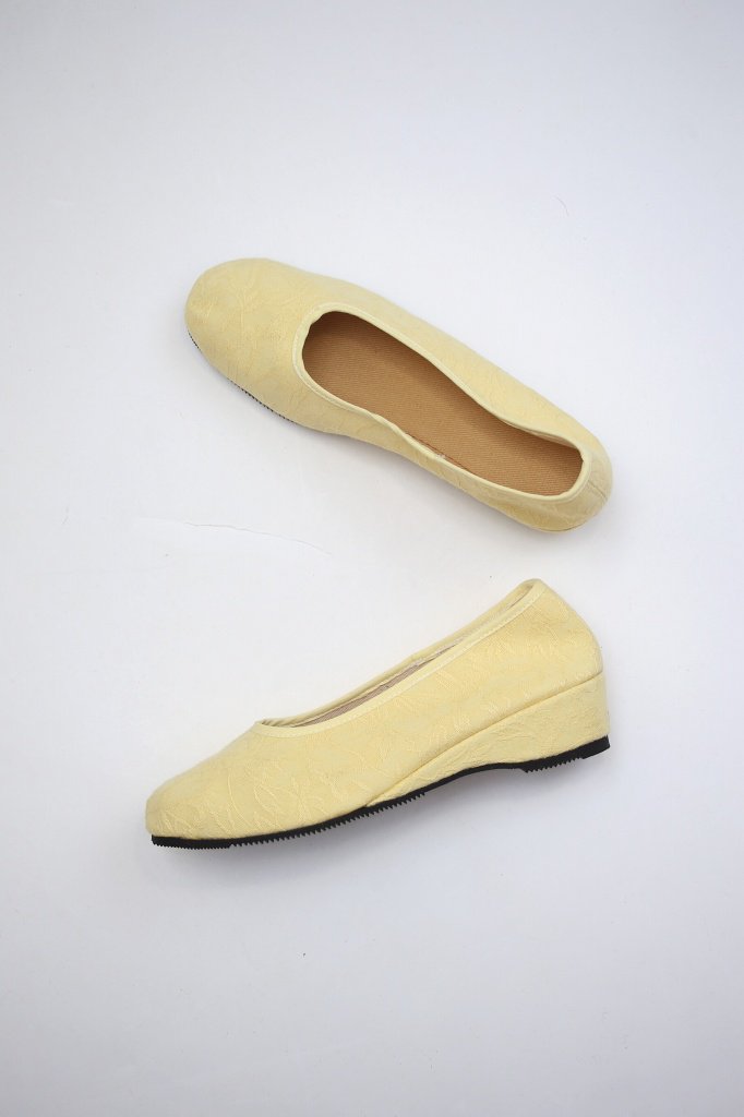 sokonowa｜Embroidered Flat Shoes [hand-dyed]（Ladies）｜通販 ソコノワ