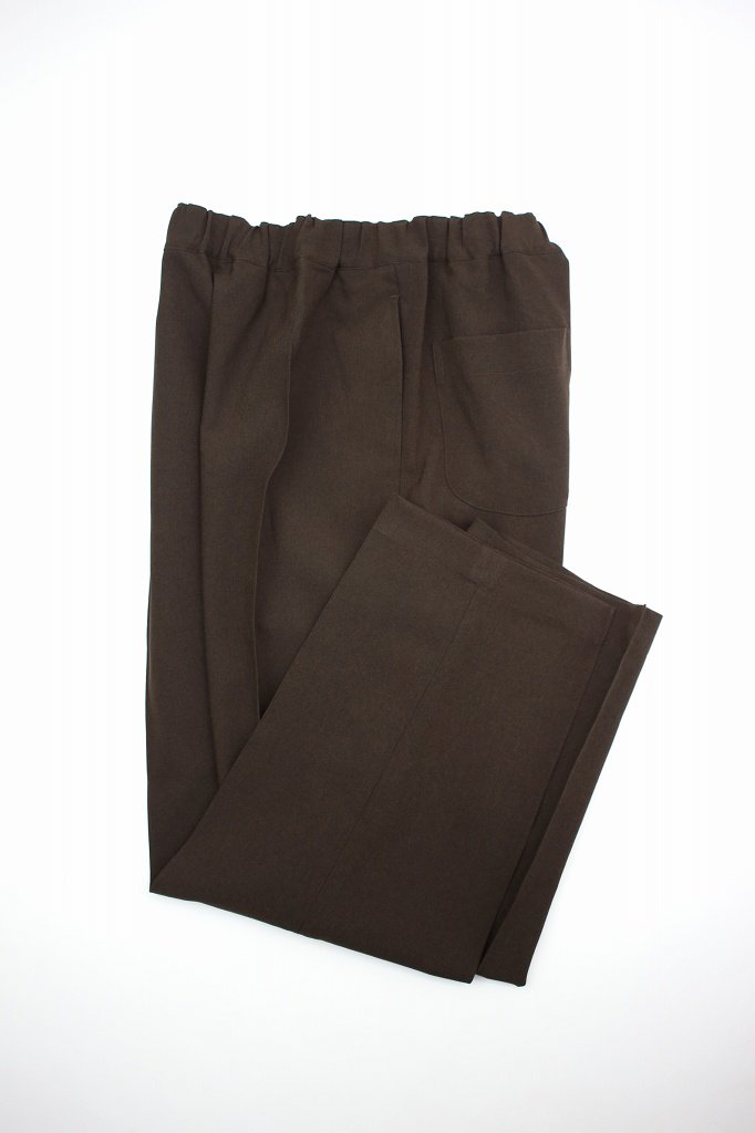 EEL Products イールプロダクツの seaside pants シーサイドパンツ オリーブ ブラウン ブラック 2020春夏 メンズです